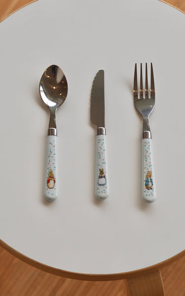 Peter the Rabbit Junior Cutlery