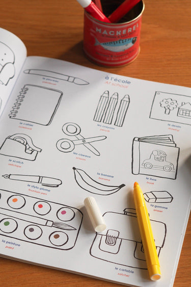 Colour-in Picture & Stickers Book