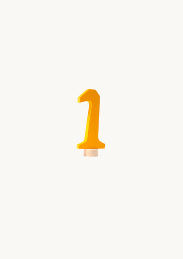 Decorative Number 1
