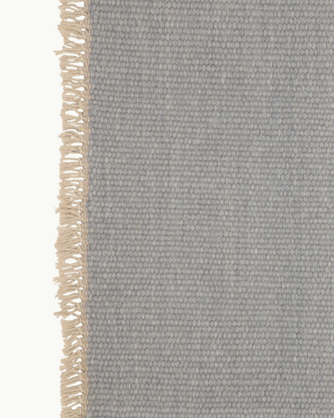 Light Blue Wool Rug
