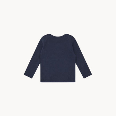 Organic Cotton Shirt in Dark Blue from Bonton