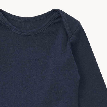 Organic Cotton Shirt in Dark Blue from Bonton