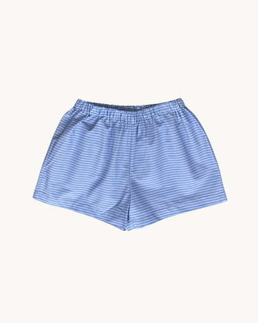 Cotton Shorts Light Blue