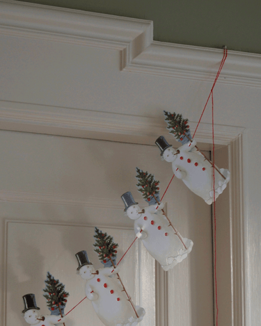 Snowman Garland