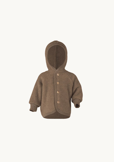 Hooded Jacket Walnut