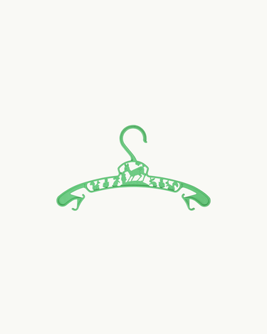Baby Hanger Spring Green