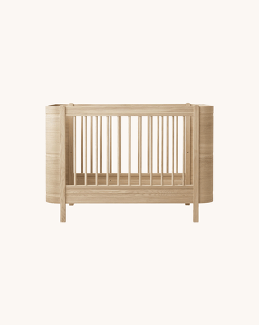 'Wood Mini' Crib & Conversion Kit