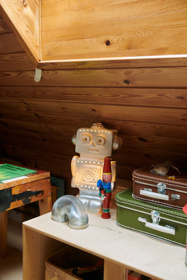 Cardboard Suitcase Dark Brown