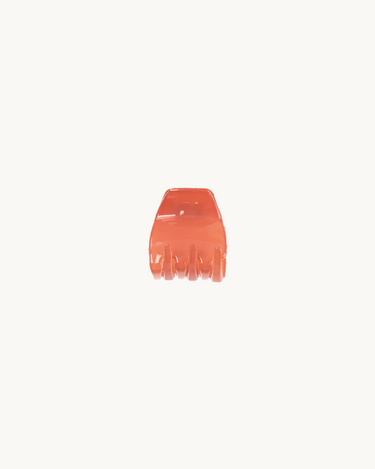 Mini Hair Claw Orange