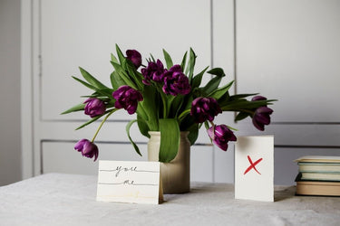 Hand-Painted Card Envelope from Scribble & Daub